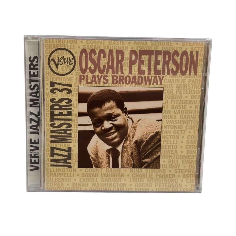 Oscar Peterson Plays Broadway CD Verve Jazz Masters 37 1994 Jazz Piano 16 Tracks